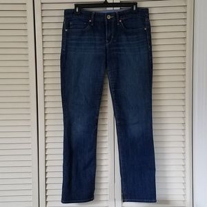 GAP 1969 REAL STRAIGHT DENIM BLUE JEANS WOMEN'S